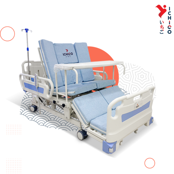 Giường Y Tế Điện Đa Chức Năng Nâng Chiều Cao Ichigo IG-HB07E Giường Y Tế Điện Đa Chức Năng Nâng Chiều Cao Ichigo IG-HB07E